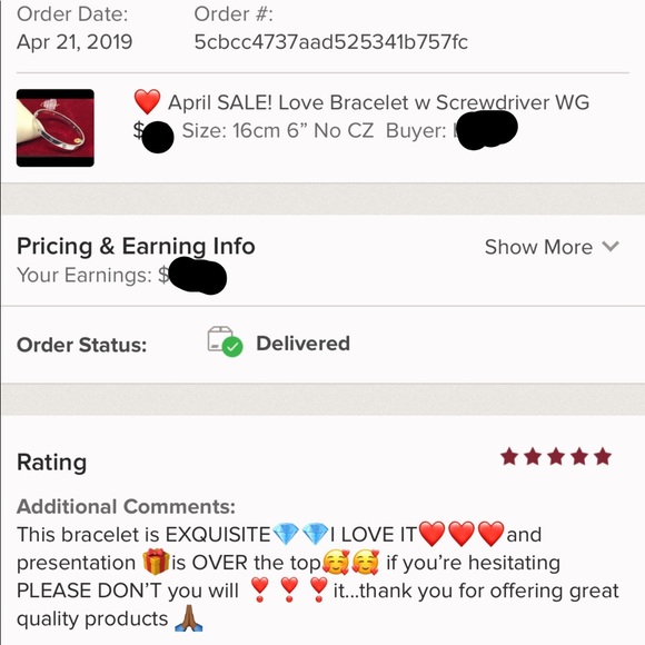 5⭐️ Rated ❤️ Screw Head Bracelet w Screwdriver 7” - Picture 5 of 8